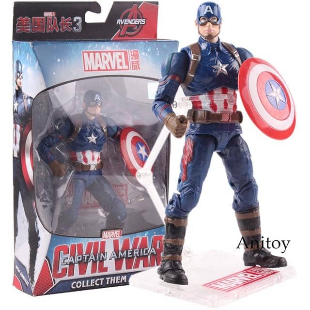 marvel civil war action figures