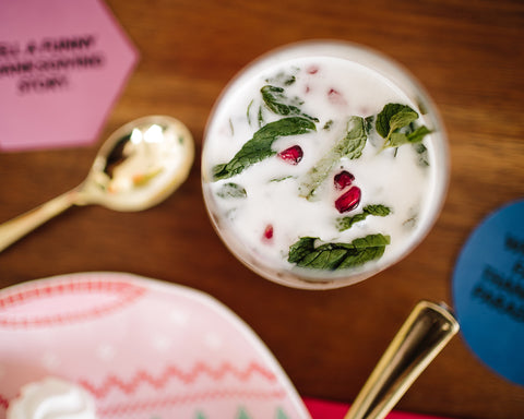 White Christmas Mojito