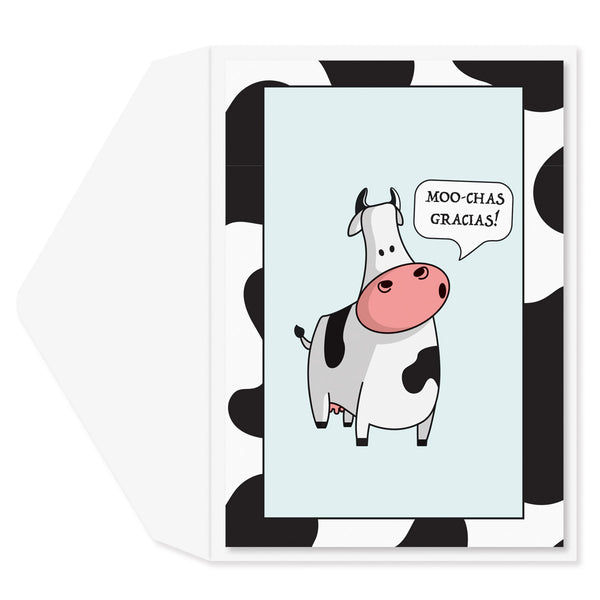 Moochas Gracias Thank You Card