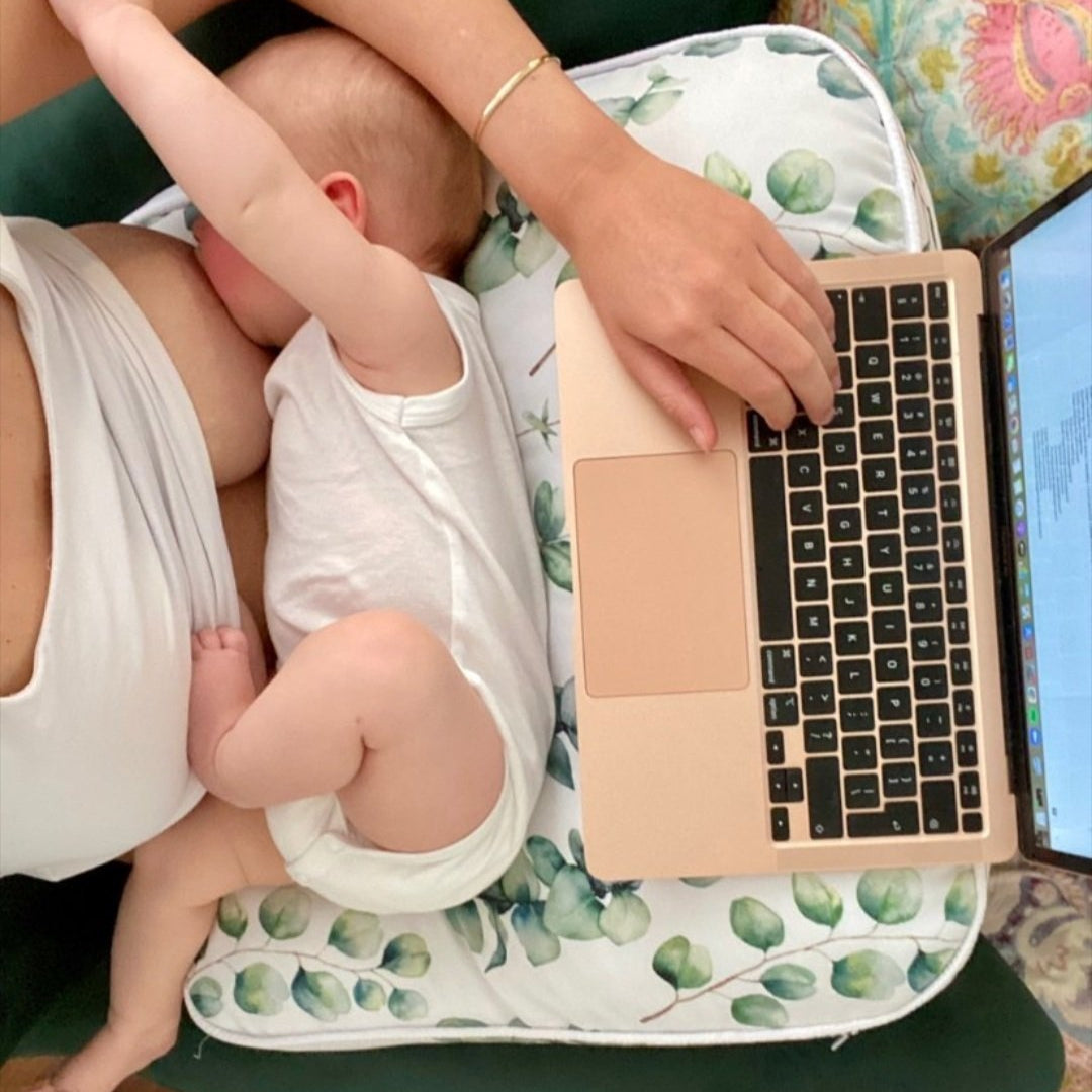 Feeding Pillow | Eucalyptus
