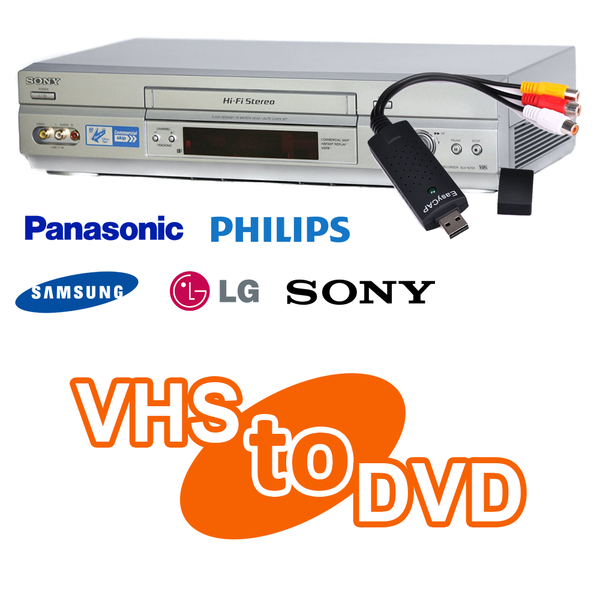 Apelar a ser atractivo volumen de madera VHS to DVD - DIY VHS to DVD kit - Includes Player, Cables, USB Audio &amp;  - Electrovid - Electrovid