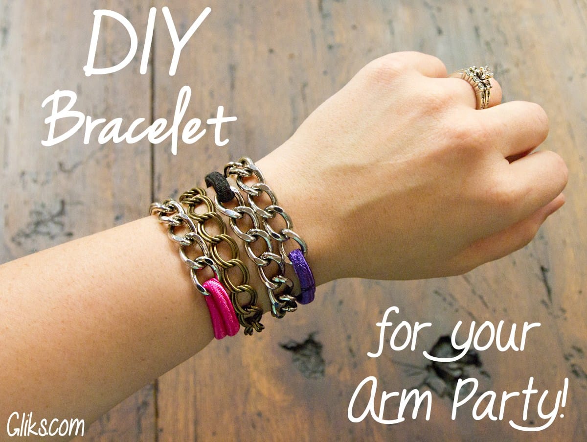 Easy DIY Bracelet for Your Arm Party – Glik's