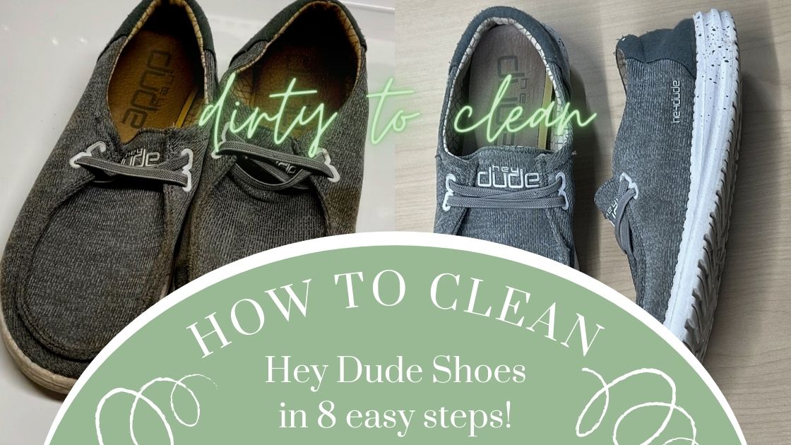 How to Clean Hey Dude Shoes by Hand 