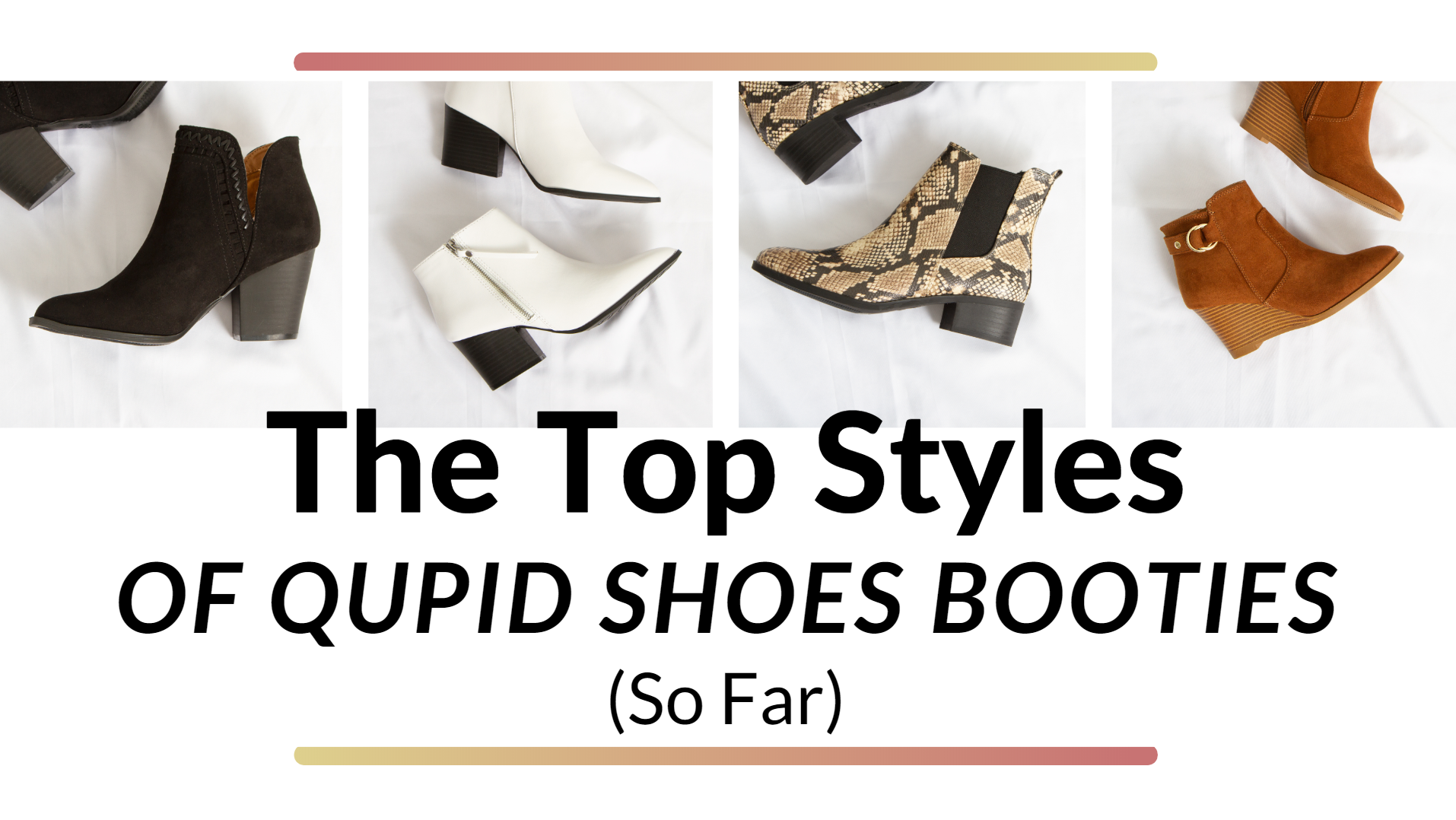 Qupid Shoes Ankle Booties