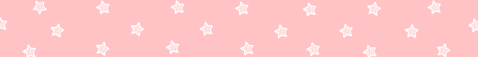 Pink and White Stars Header