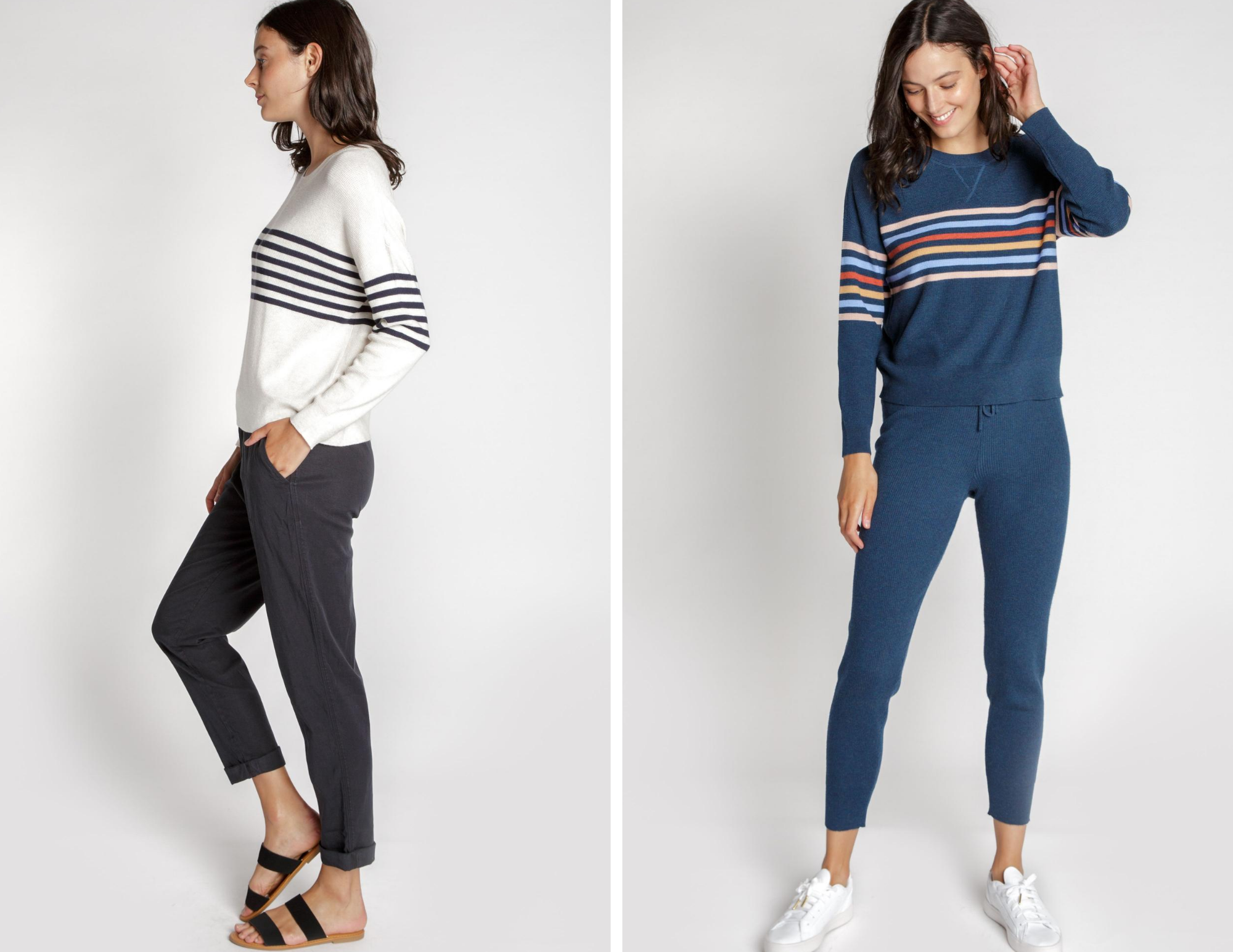 Thread & Supply James Striped Sweaters