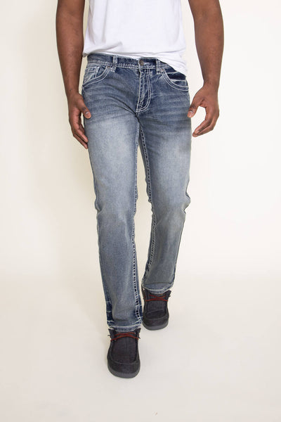 Schouderophalend armoede Technologie True Luck Kyle Straight Jeans for Men | TL21010407 – Glik's
