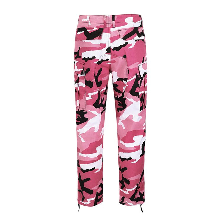 cargo pants pink camo