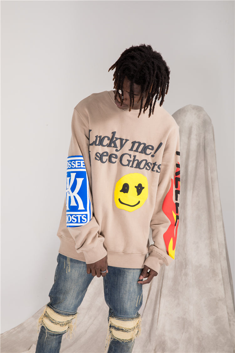 lucky me see ghosts hoodie