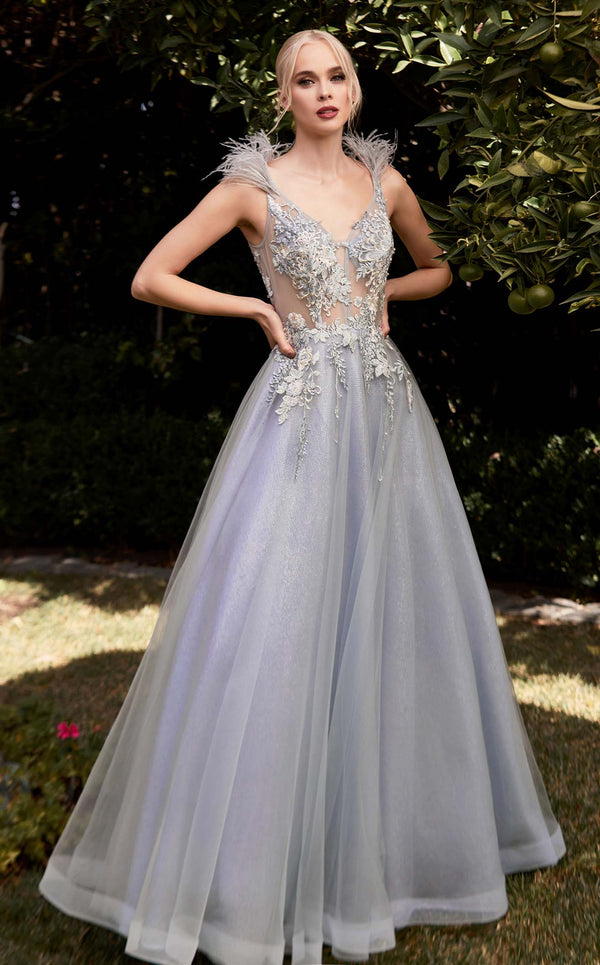 Cinderella Divine CB091 Dress Paris-Blue