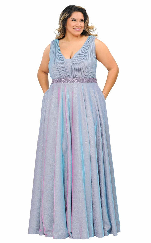 Lindas W1082 Dress Lavender