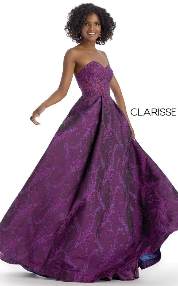 Clarisse 5142 Dress Mulberry