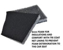 Universal El Toro Series II Rear Seat Covers Size 06/08S - Black/Grey