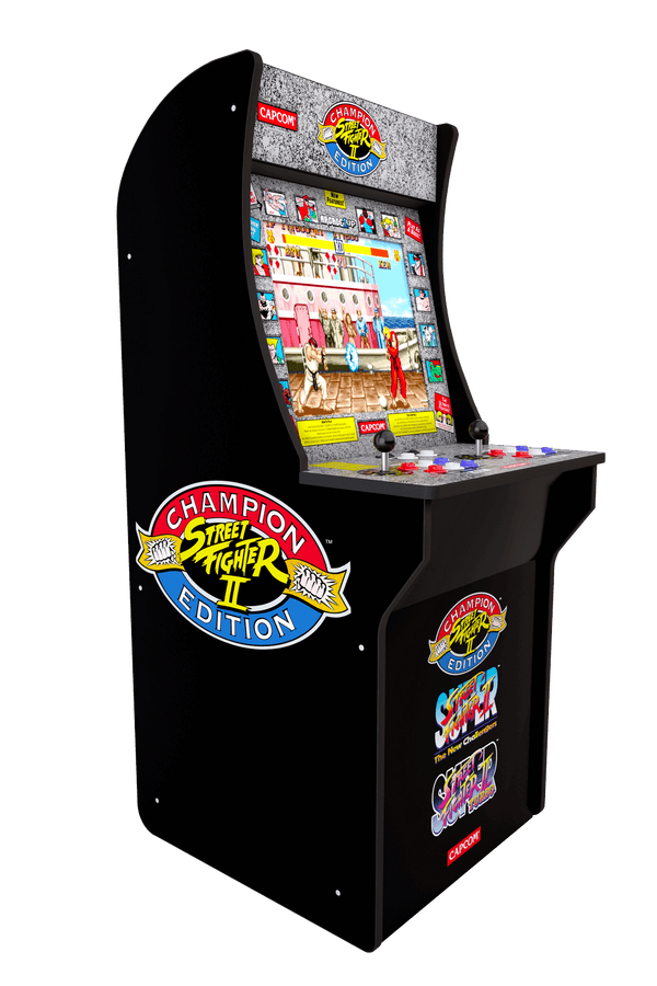 street fighter arcade cabinet