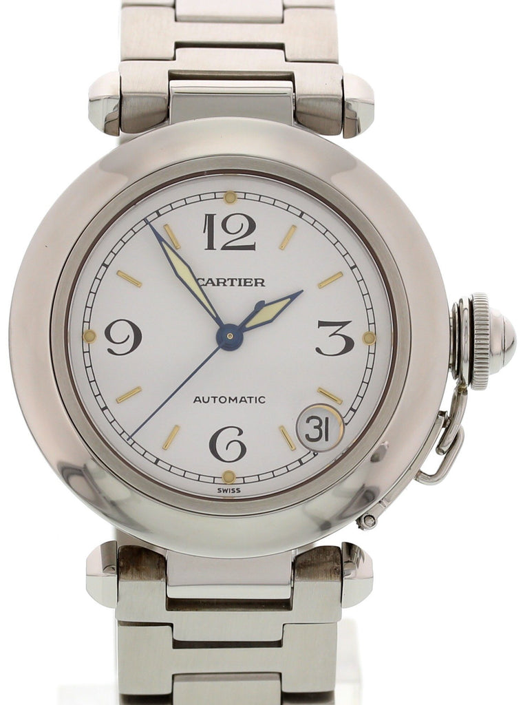 Cartier pasha c stainless steel 2324
