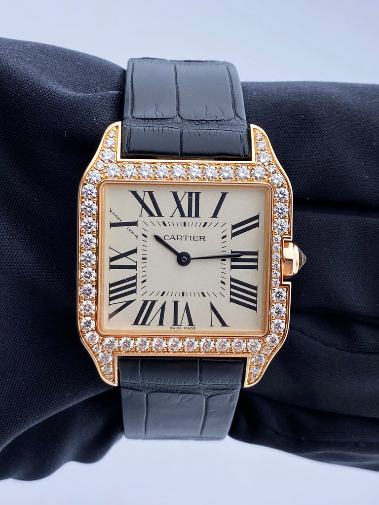 cartier santos dumont diamond