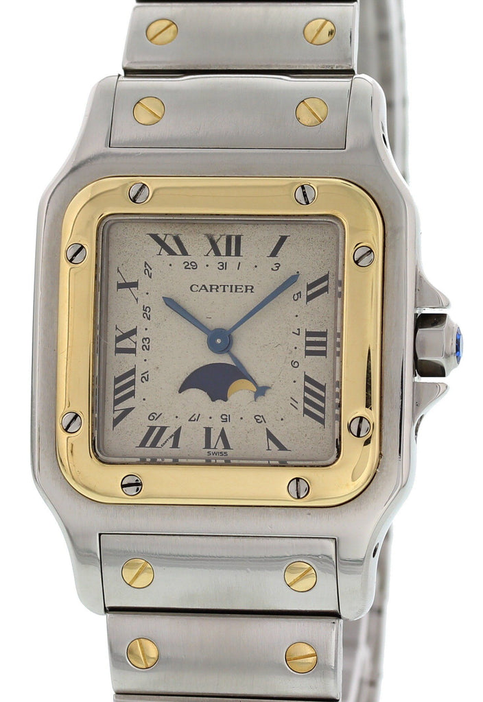 cartier santos moonphase