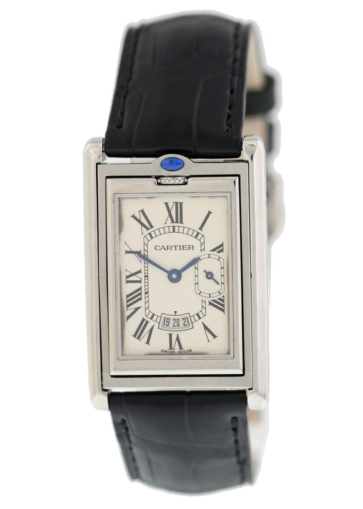 Cartier tank basculante 2522 mens watch