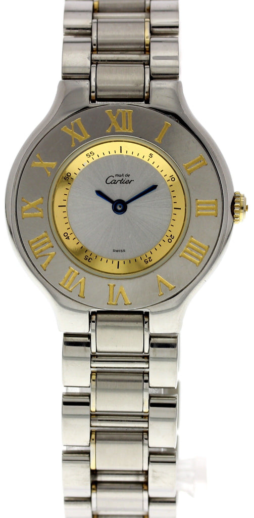 Must de cartier 21 1330 stainless steel