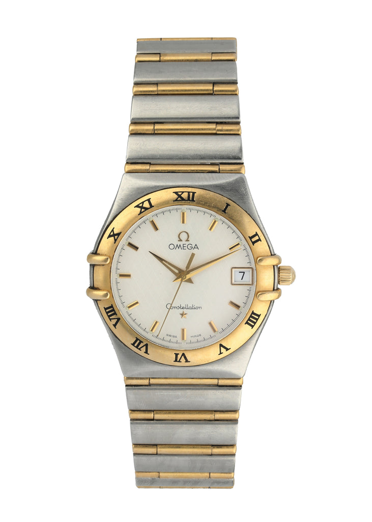 omega constellation two tone