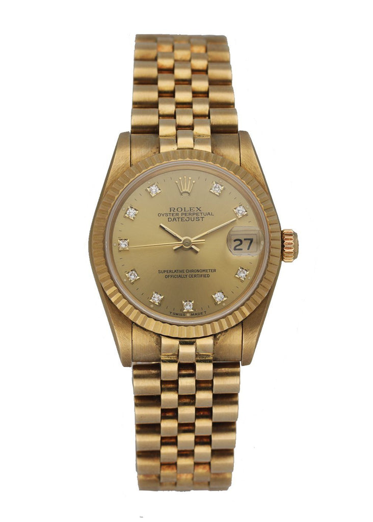 rolex datejust president