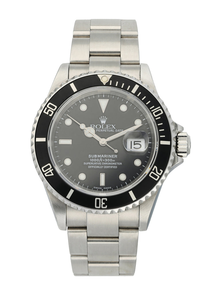 Rolex submariner 16610 t men's watch