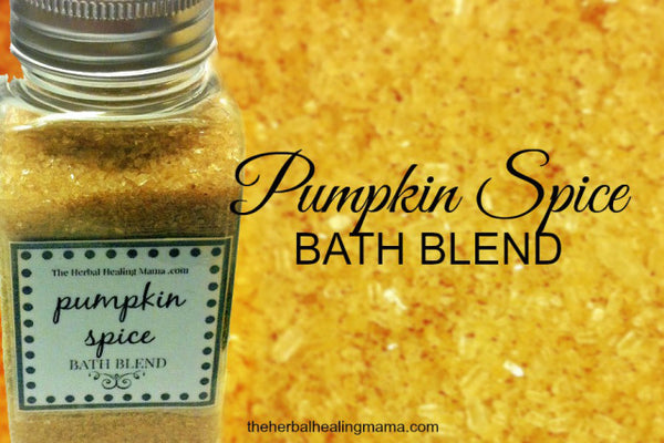 easy Pumpkin Spice Bath Blend recipe... Turn Your Bathroom into a Spa with DIY Fall Beauty Treatments from Bathroom Bliss by Rotator Rod
