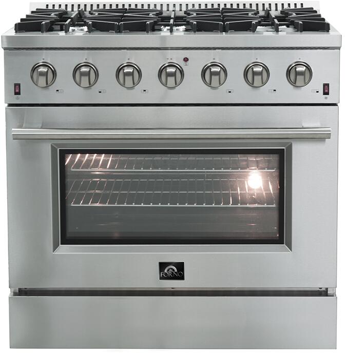 Forno 36″ Galiano / Gas Oven in Stainless Steel 6 B – Premium Home Source