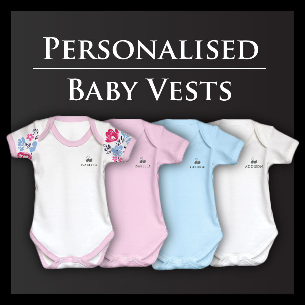 pink baby vests