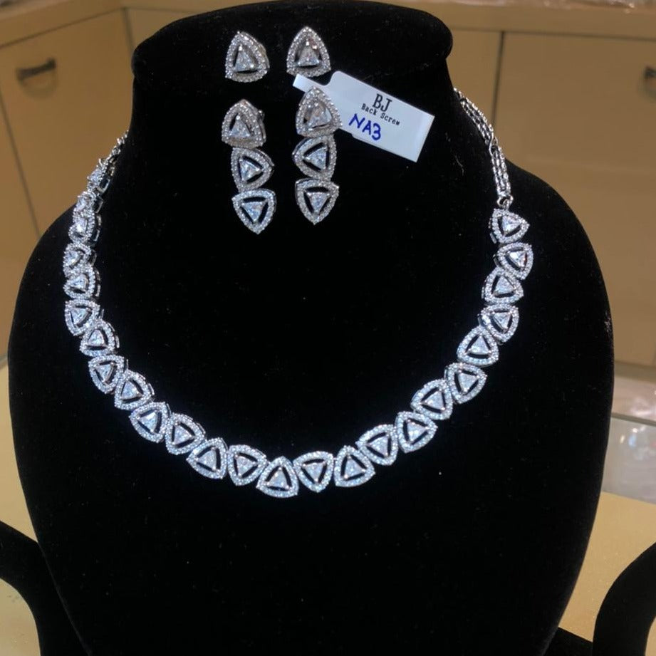 diamond replica necklace