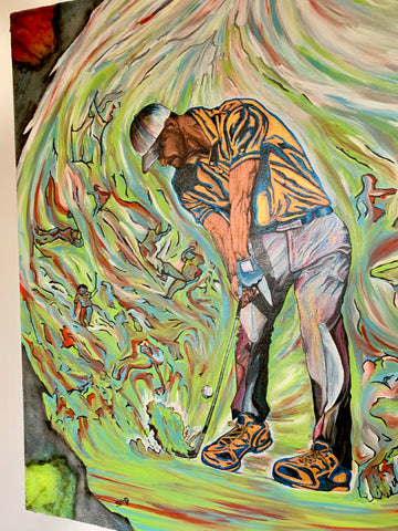 Golf in the Kingdom - Original Painting