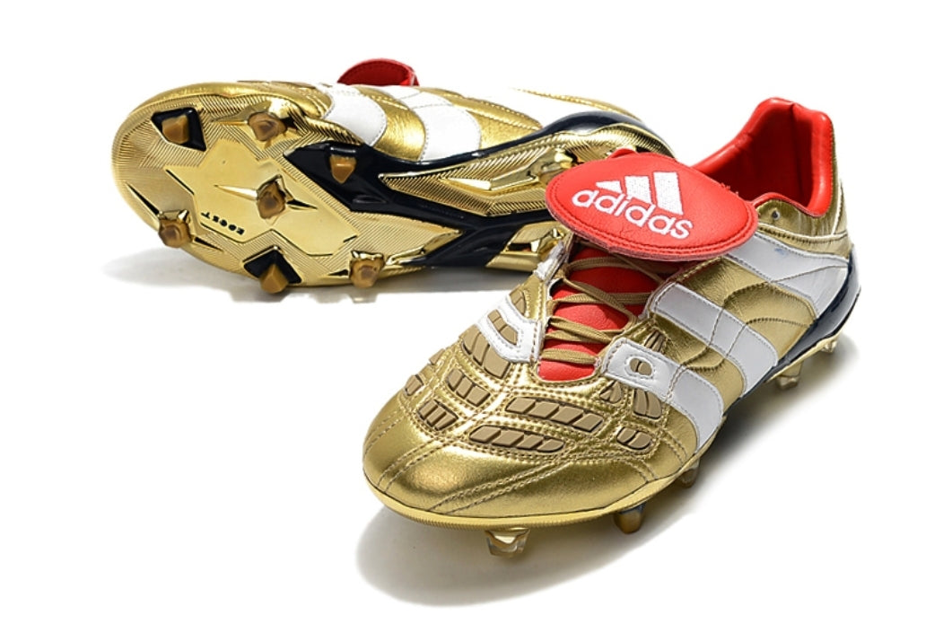 adidas predator gold and white