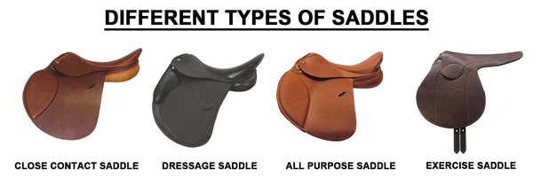 Different types of saddles