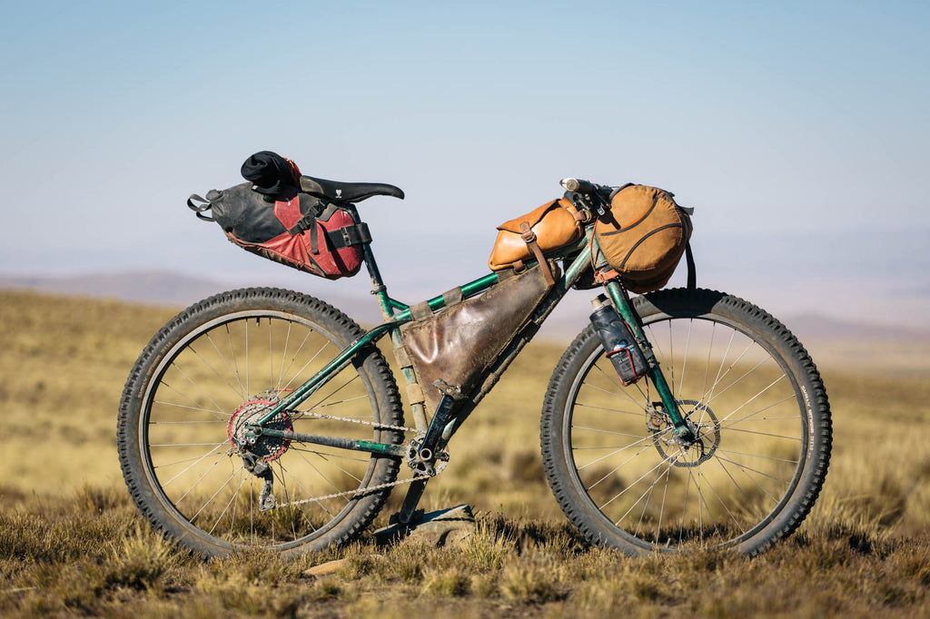 Cass Gilbert's photo of Mathias Dammer's Surly Krampus all kitted out for bikepacking