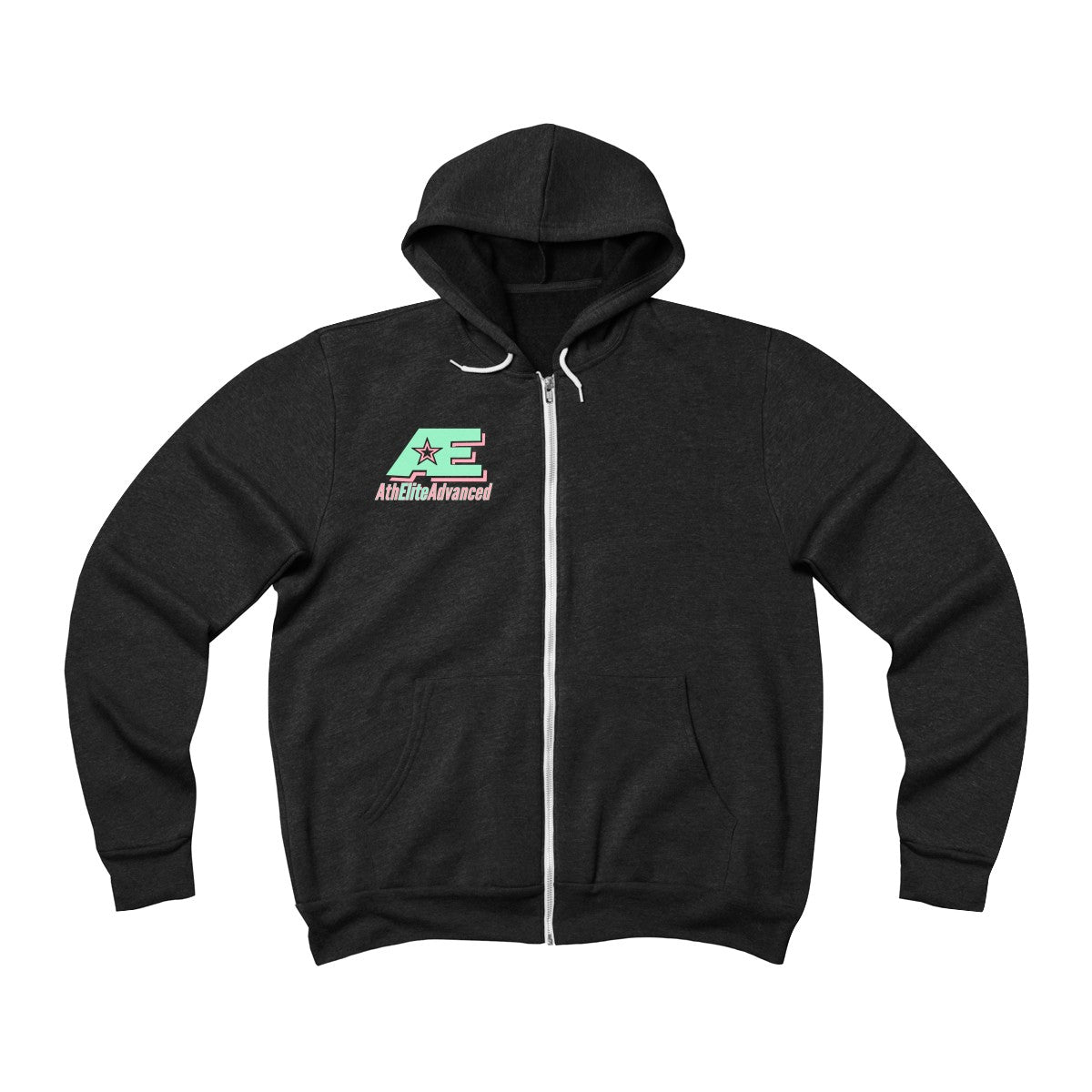 mint zip up hoodie