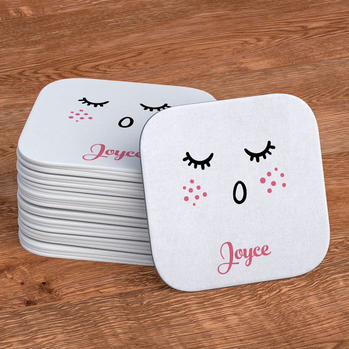 Personalised Coasters - Love Faces