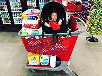 car seat grocery cart