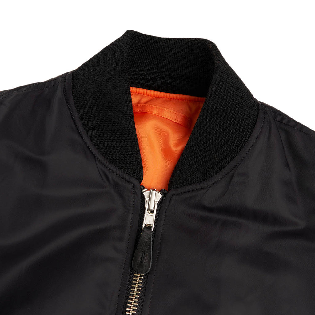 wacko maria ma-1 flight jacket type-3 (black) | a.plus