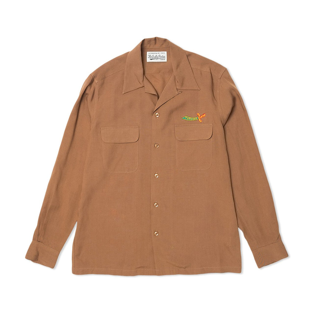 WACKO MARIA 50´S SHIRT (BROWN)-