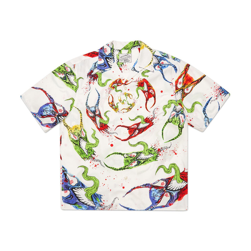 wacko maria 'neck face' hawaiian shirt (type-3) | a.plus