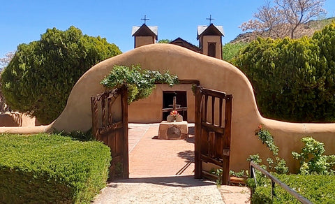 El Santuario de Chimayó, Chimay, New Mexico, Holy dirt, motorcycle ride
