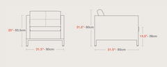 Istanbul Armchair by Soho Concept