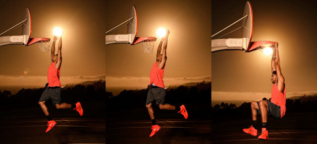 NBA star Anthony Davis dunks the sun