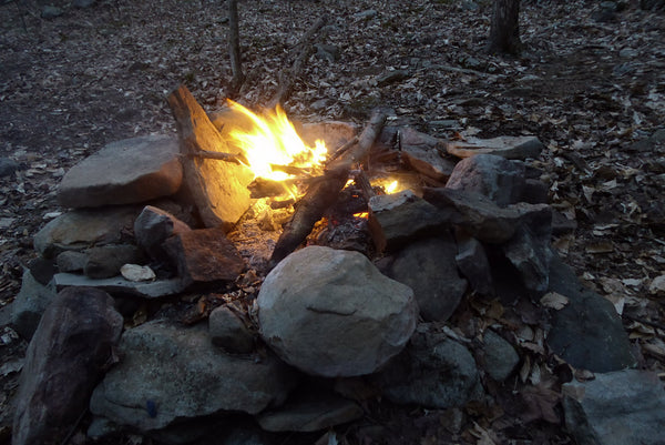 Campfire, West Rim Trail