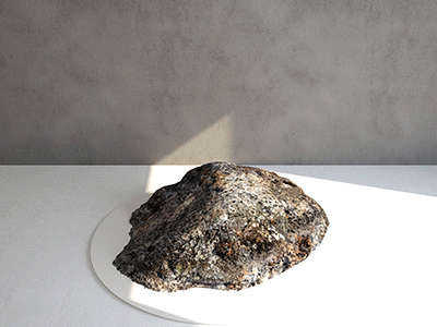 Simulat 3d Model: Rock / Boulder 06