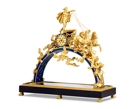 Empire-Period Apollo Mantel Clock by Pierre-Philippe Thomire