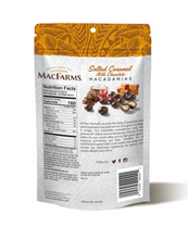 Load image into Gallery viewer, NEW! Salted Caramel Milk Chocolate Macadamia Nuts 10 oz