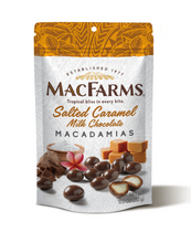 Load image into Gallery viewer, Salted Caramel Milk Chocolate Macadamia Nuts (Single 10 oz)