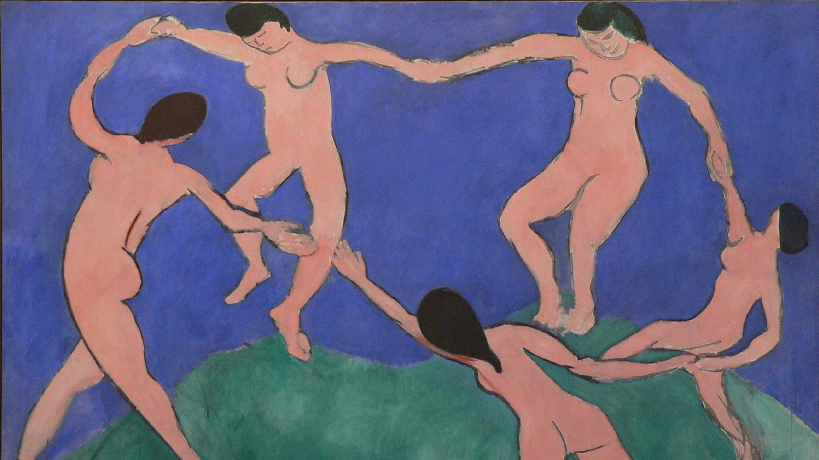 Dance (I) painting by Henri Matisse (1909)