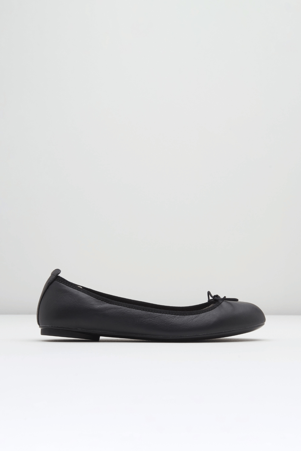 BLOCH Ladies Nashira Ballet Pumps, Nero Leather